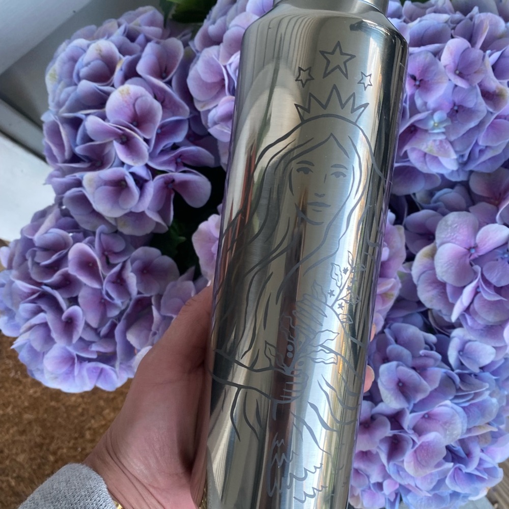 NWT STARBUCKS CHROME 20ozTUMBLER